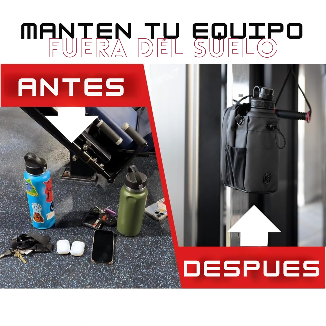 Bolsa magnética para gimnasio