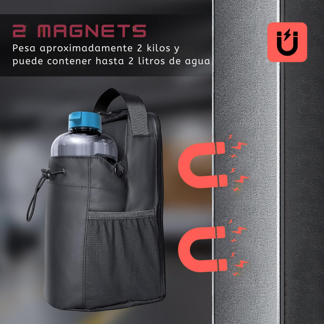 Bolsa magnética para gimnasio