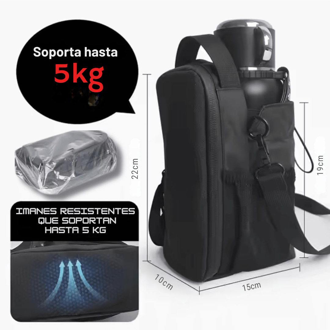 Bolsa magnética para gimnasio